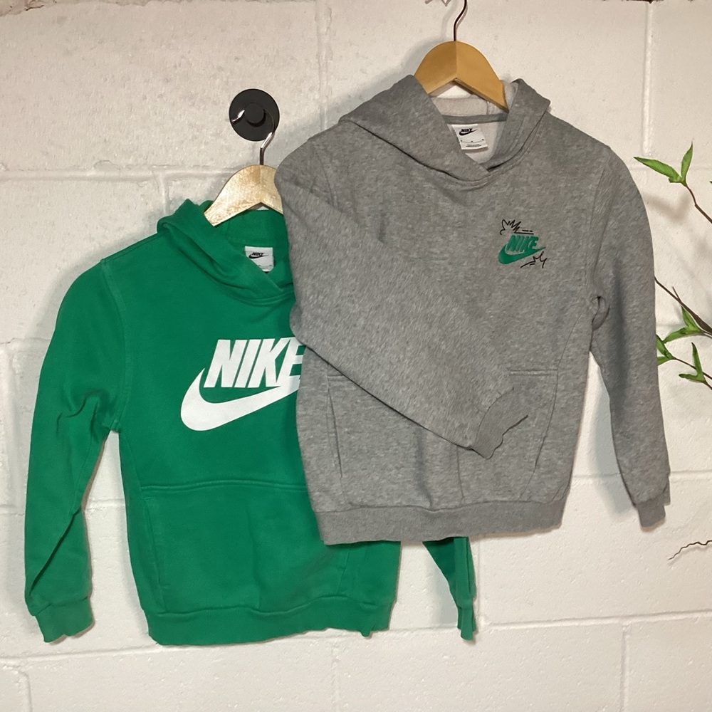 Nike Kids Green and Gray Sweatshirts (2) | Cute!